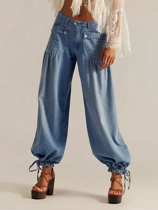Free People Denim - Free People / We The Free Lotus Balloon Jeans
